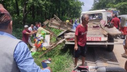 आठ सवारी साधन एकै ठाउँमा ठोक्किँदा बीस जना घाइते, सात गम्भीर